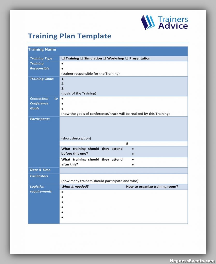 Training Manual Template Free 31