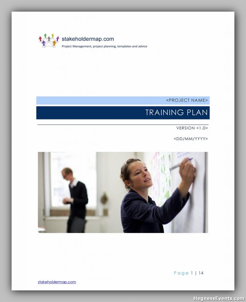 Training Manual Template Free 34