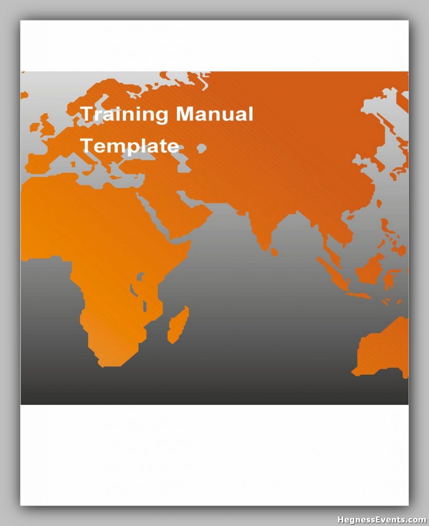 Training Manual Template Word 13