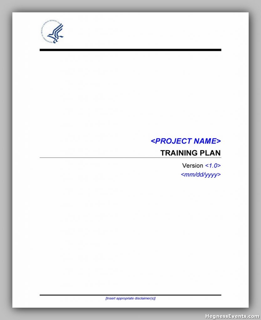 Training Manual Template Word 23