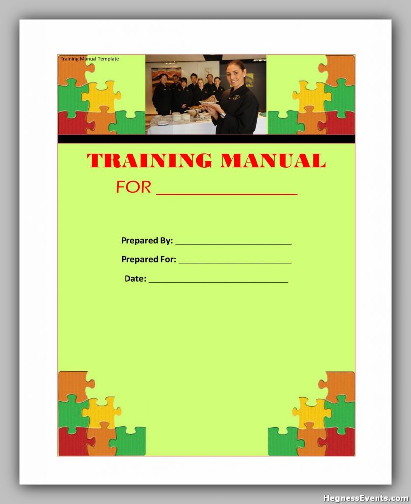 training manual template 07