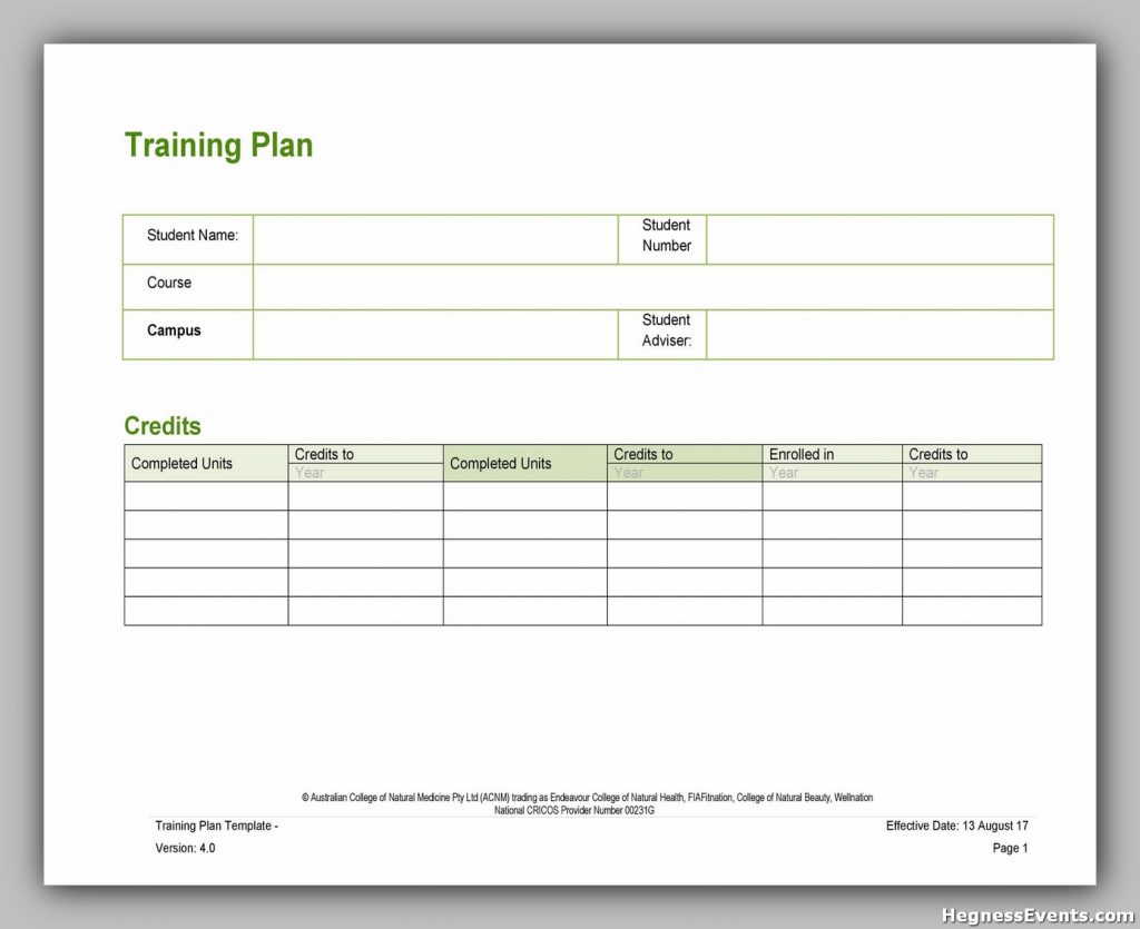 Serving Training Manual Template 36