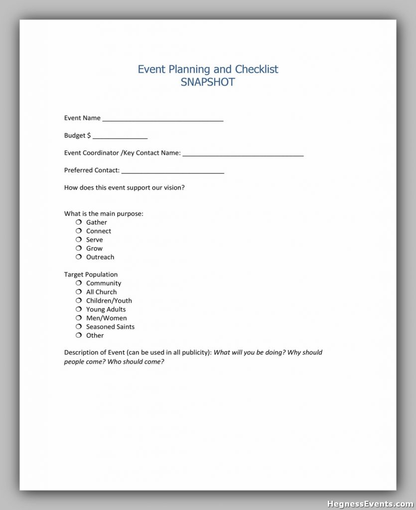 Event Planning Template 02
