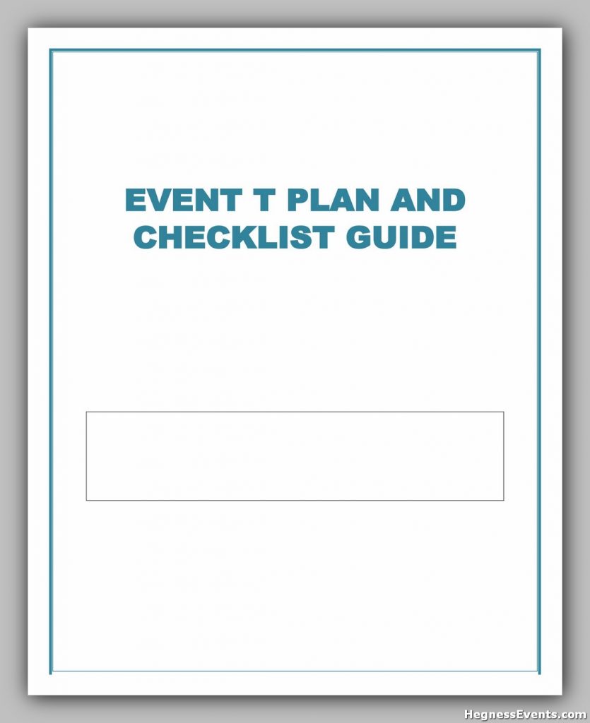 Event Planning Template 09