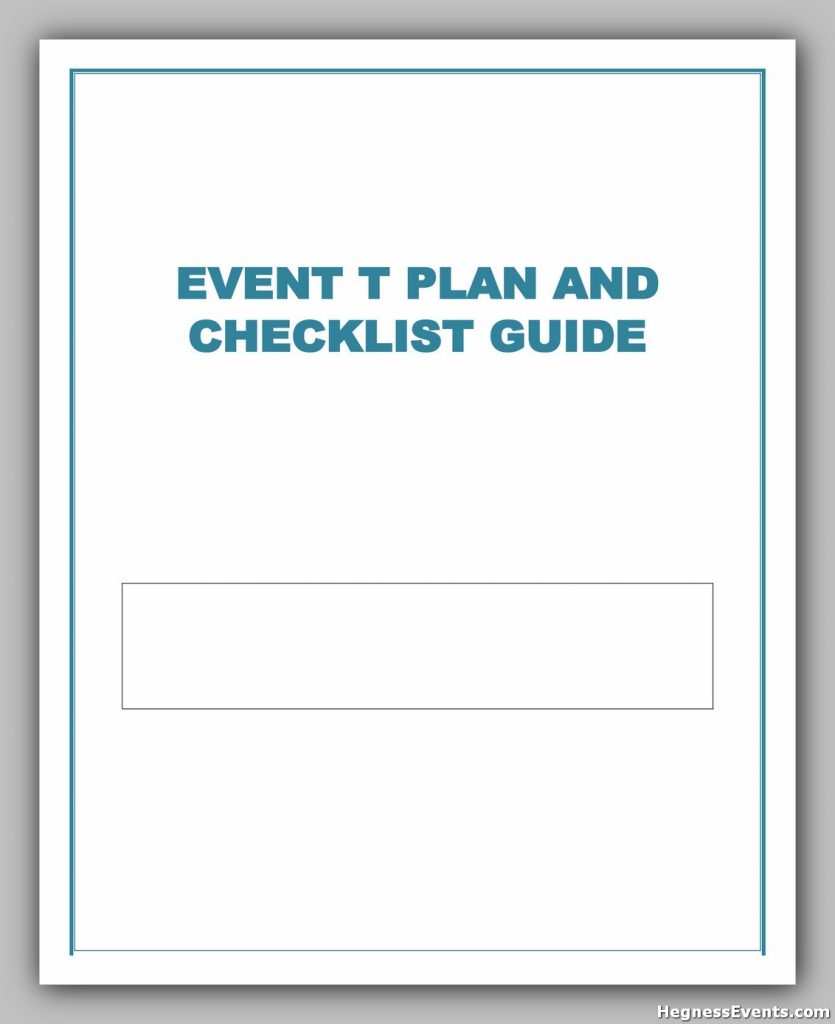 Event Planning Checklist 09