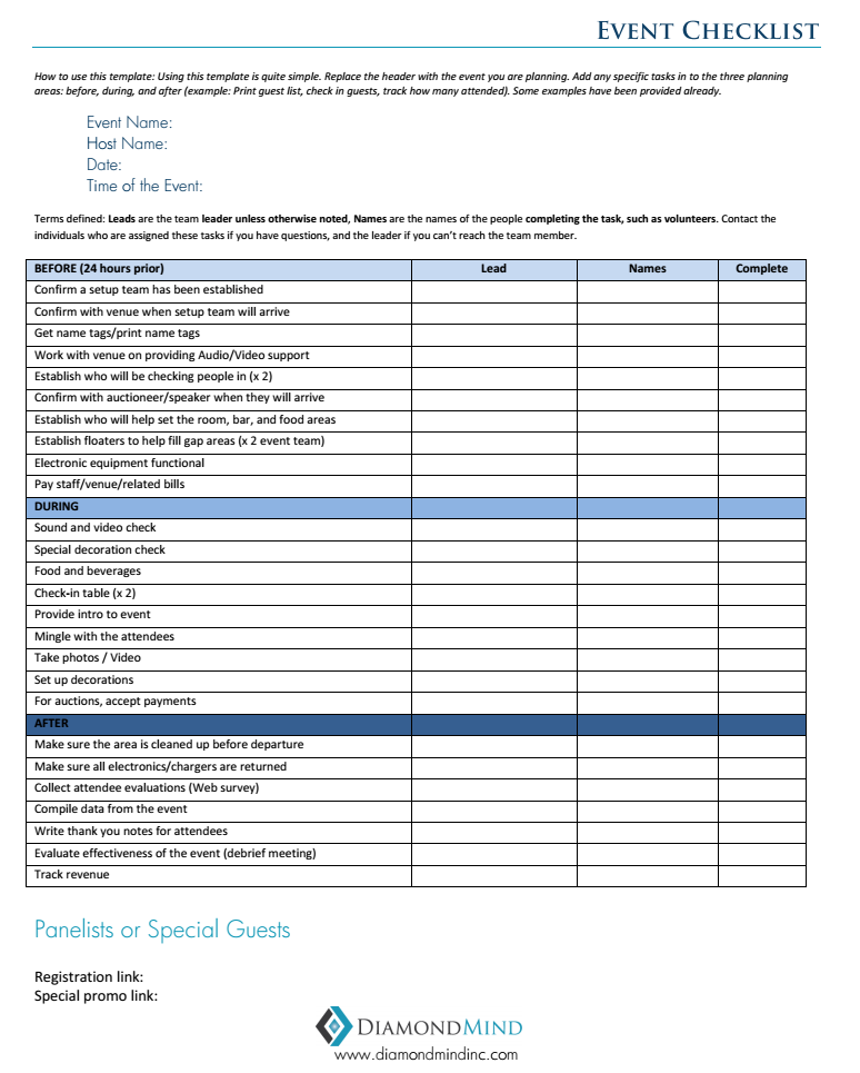 event planning checklist printable 05