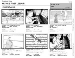 Film Storyboard Examples