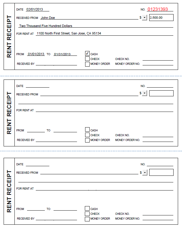 How To Create A Car Rental Receipt 5 Samples