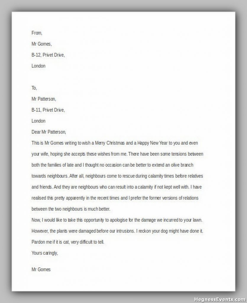 Funny Complaint Letter Template 1