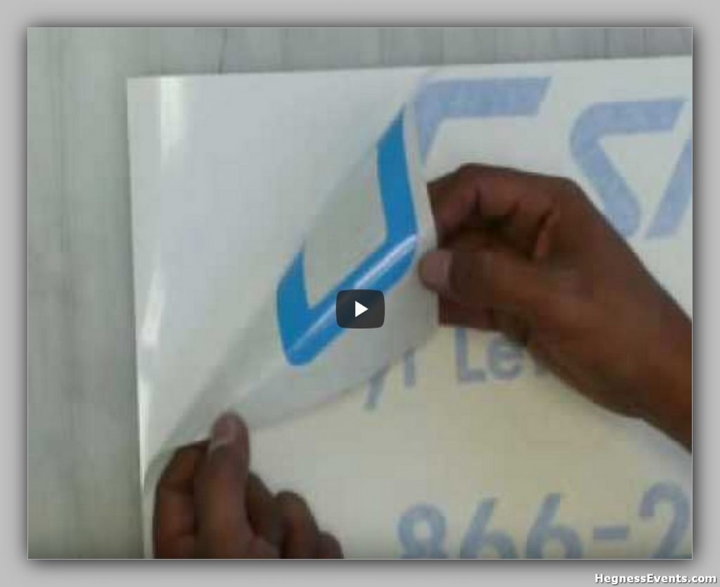 How To Apply Vinyl Lettering 1