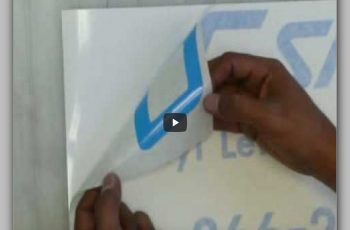 How To Apply Vinyl Lettering