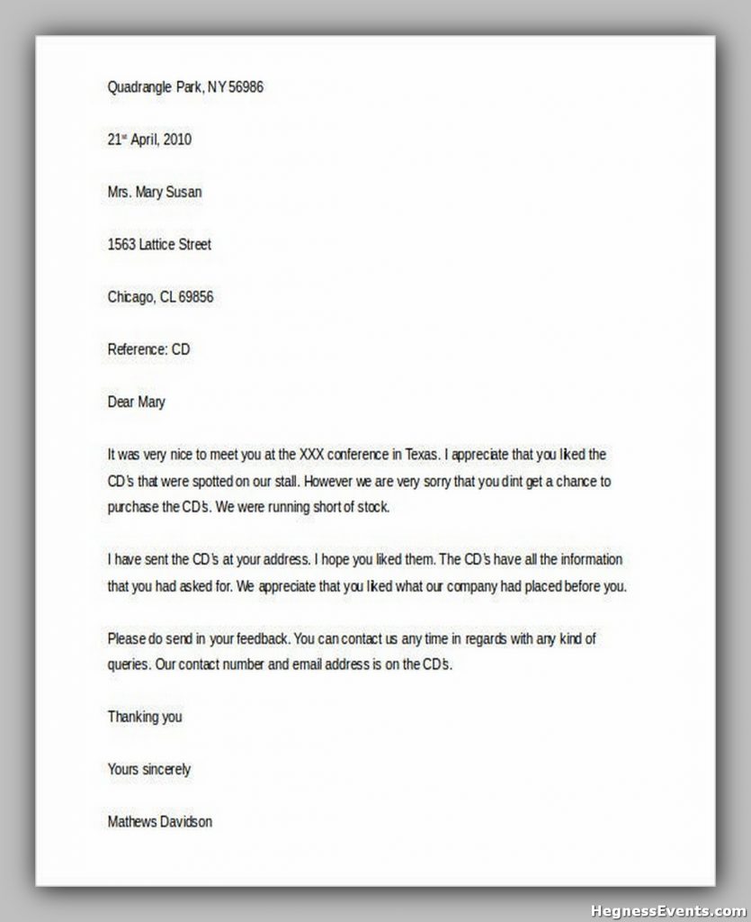 Professional Business Complaint Letter