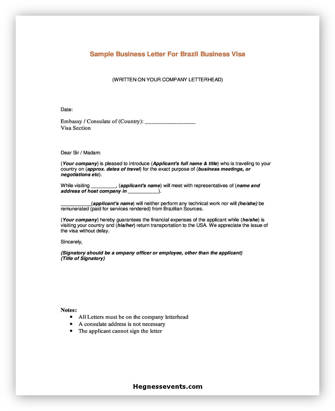 Sample Business Letter 05