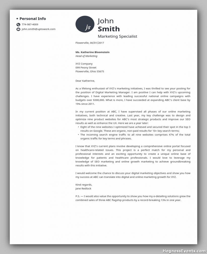 cover letter templates 09