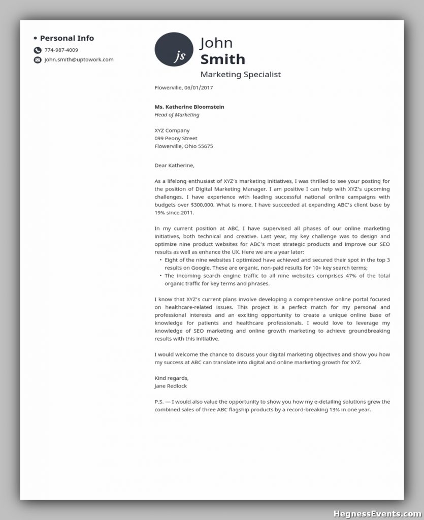 cover letter templates 09