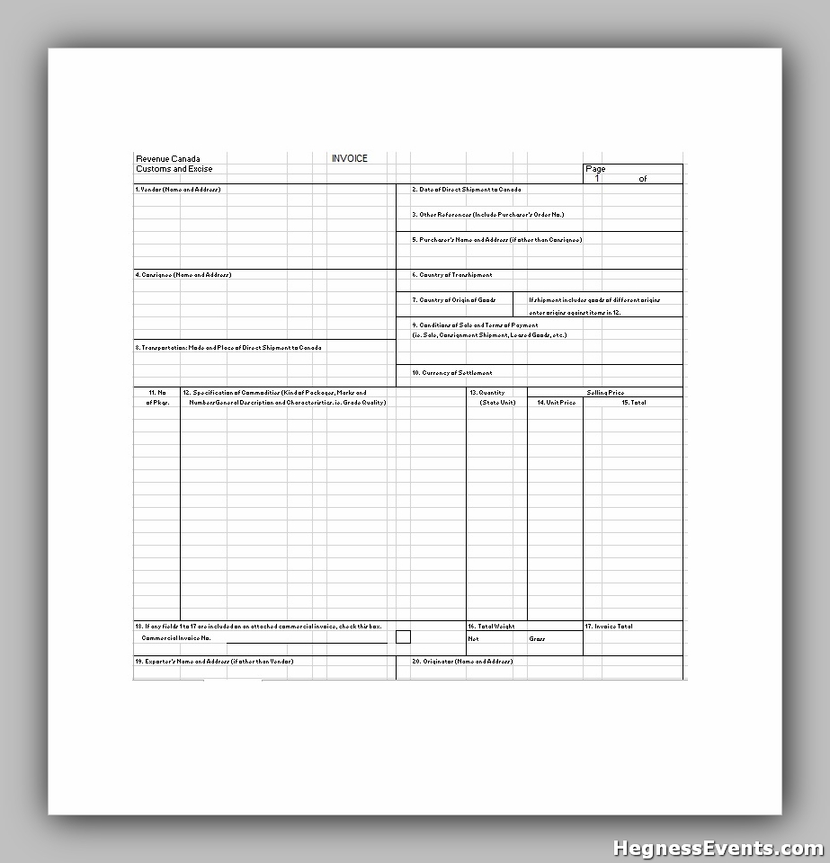 invoice example template 31