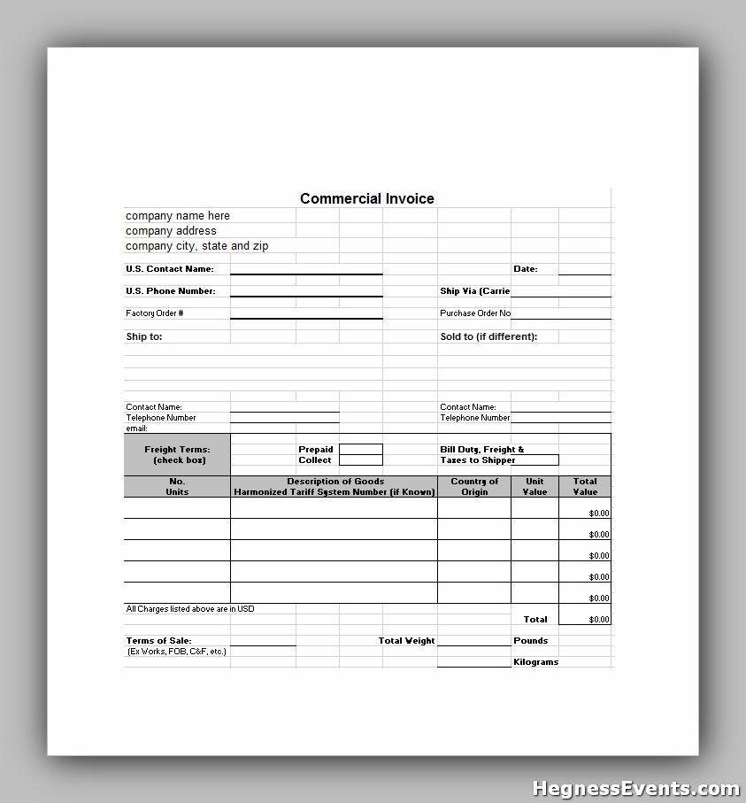 invoice example template 38