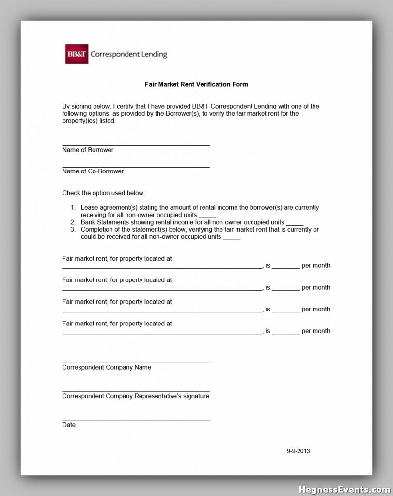 rental verification form 28