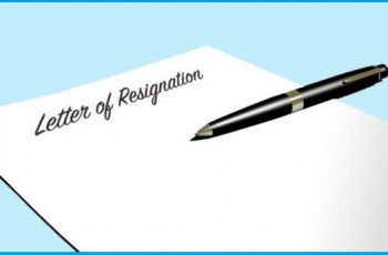 Resignation Letter