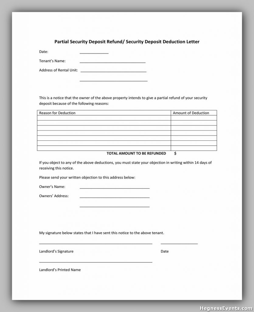 Security Deposit Form 06