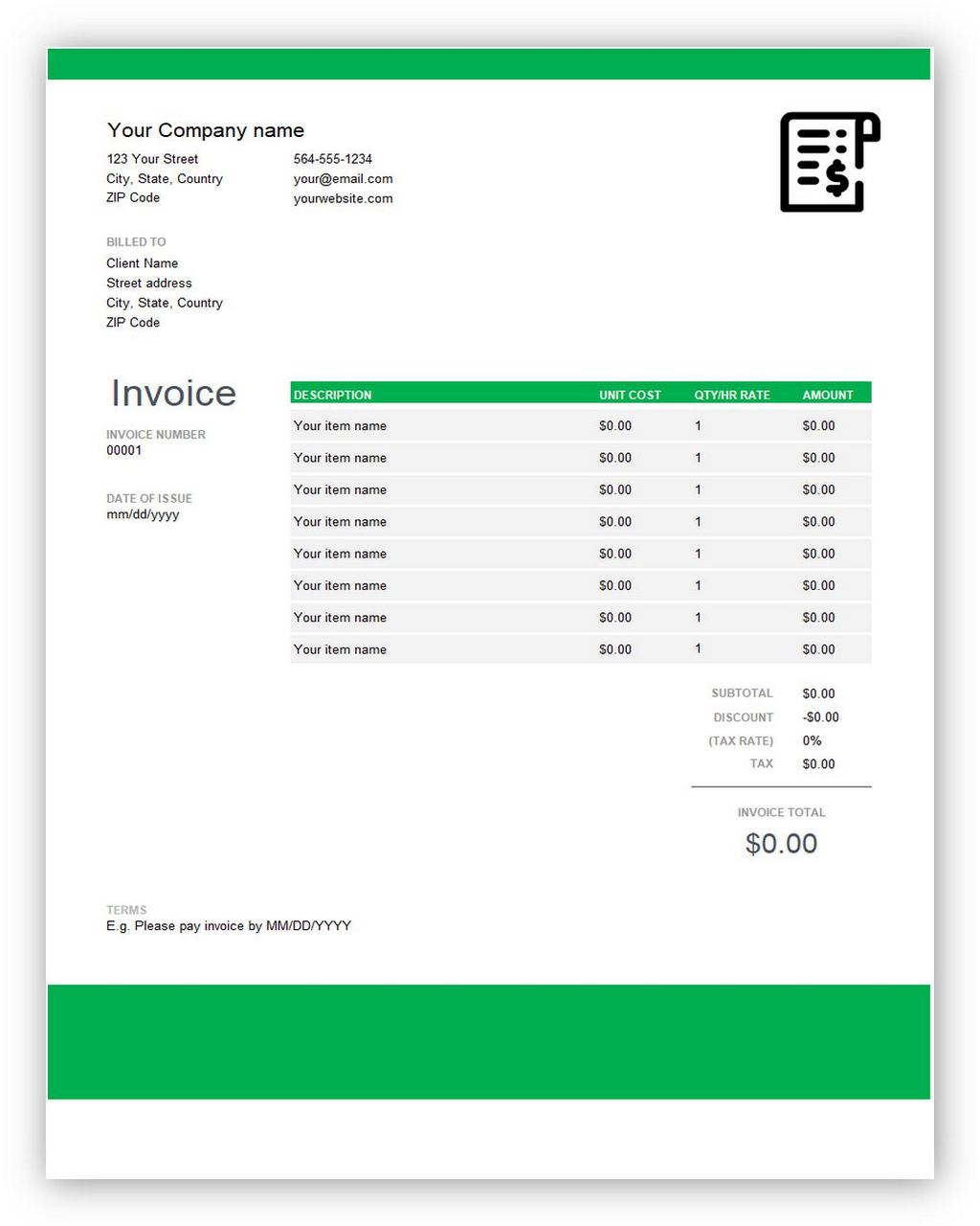  Quickbooks Templates For Excel
