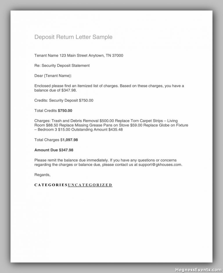 55+ Simple Security Deposit Form For Your Legally Agreement hennessy