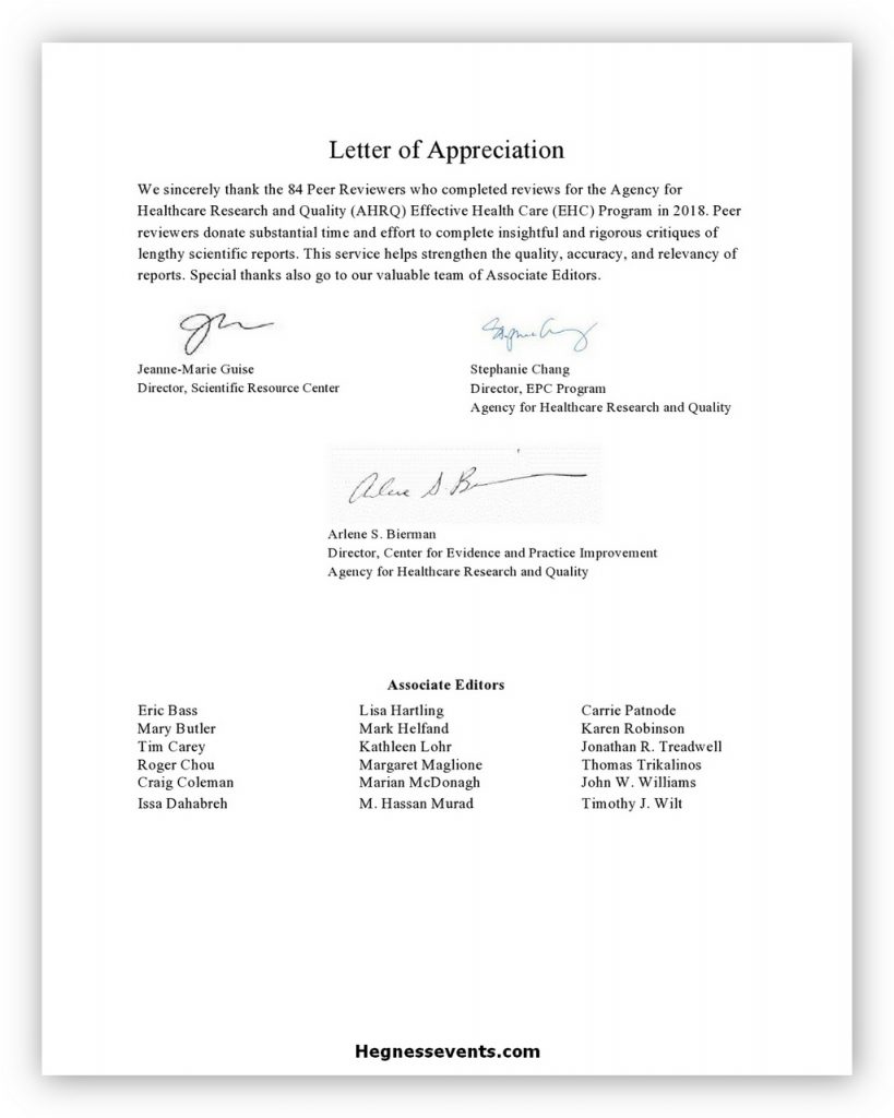 32+ Best Appreciation Letter Template and Writing Tips - hennessy events