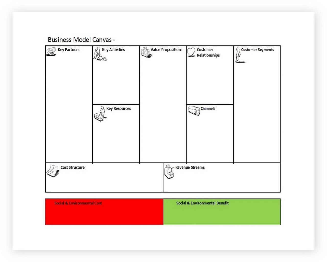 Business Model Canvas Template 02