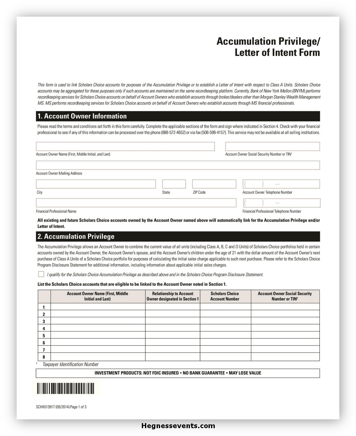 Letter of Intent Template 08