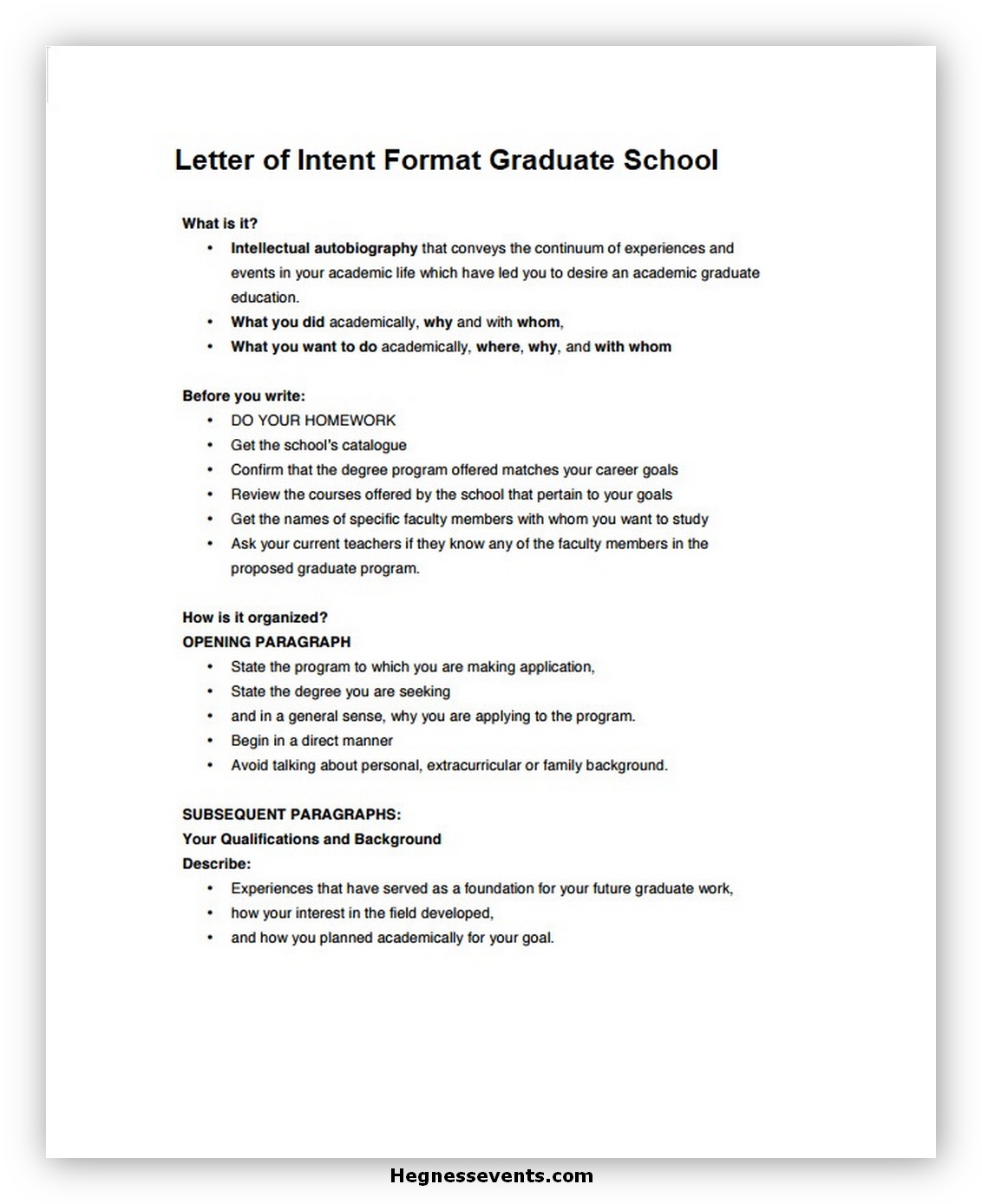 Letters of Intent Graduate School 02