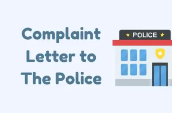 Complaint Letter to The Police 4 Powerful Tips for Making the Letter Resonate