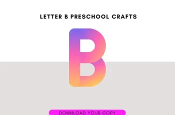 Letter B Preschool Crafts How to Make a Bee Butterfly and Baby