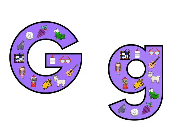 Letter G Preschool Crafts