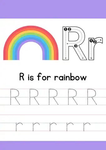 Letter R Preschool Crafts